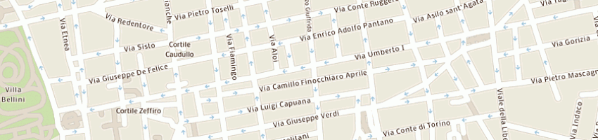 Mappa della impresa scimone nerina a CATANIA