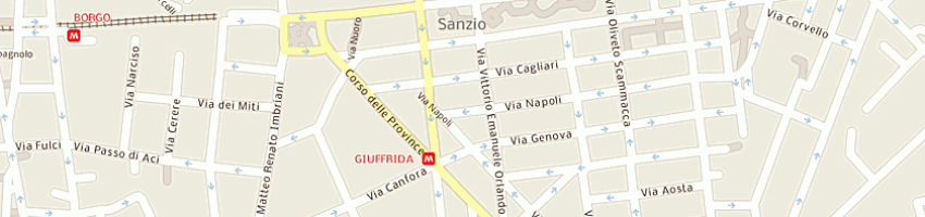 Mappa della impresa orc di caronda graziella a CATANIA