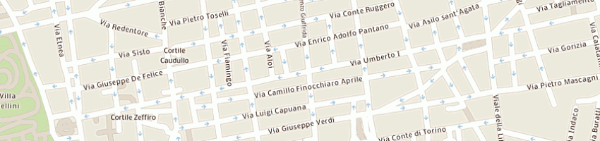 Mappa della impresa bonaccorsi giuseppe a CATANIA