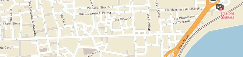 Mappa della impresa niang mbole a CATANIA
