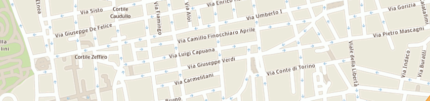 Mappa della impresa sira di randazzo giuseppe a CATANIA