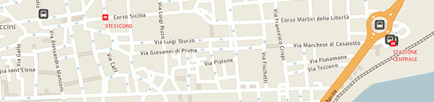Mappa della impresa mboup mor talla a CATANIA