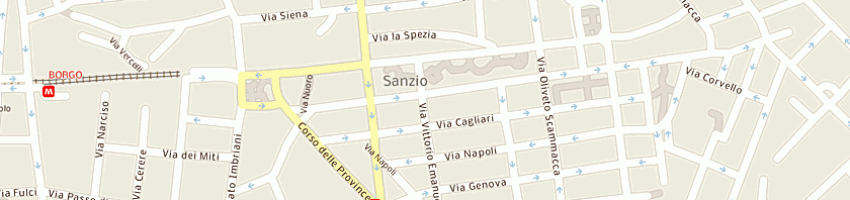 Mappa della impresa morina giuseppe a CATANIA