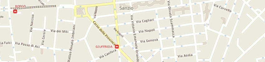 Mappa della impresa florio salvatore a CATANIA