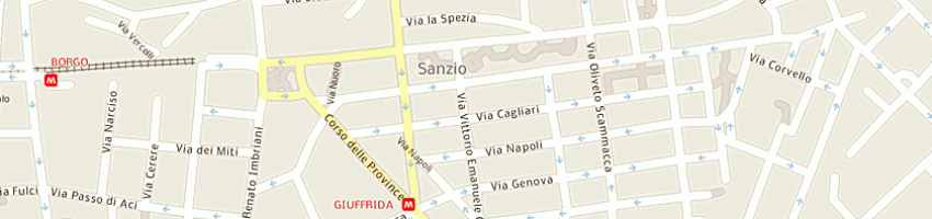 Mappa della impresa grifa di favitta roberto luigi sas a CATANIA