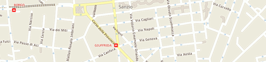 Mappa della impresa palmieri valeria grazia a CATANIA