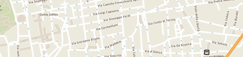 Mappa della impresa pulvirenti roberto a CATANIA
