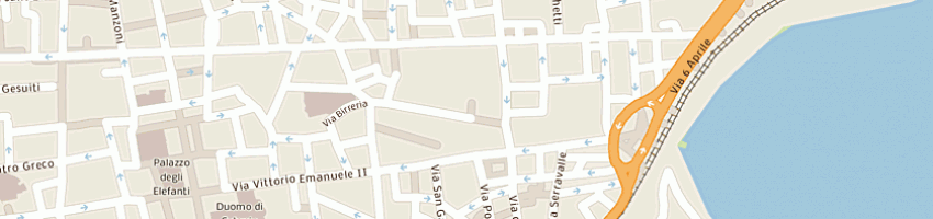 Mappa della impresa de vita luigi srl a CATANIA