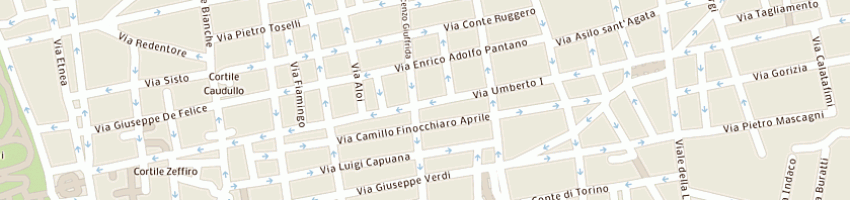 Mappa della impresa cordial carni pizzone e gangemi snc a CATANIA