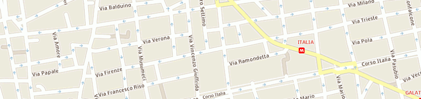 Mappa della impresa marino maria a CATANIA