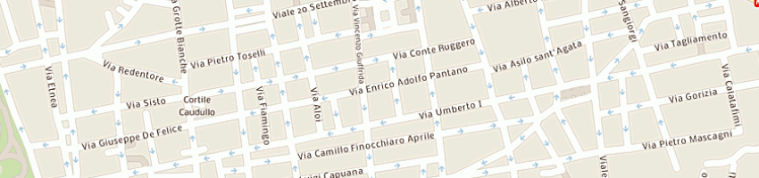 Mappa della impresa iacoviello pina a CATANIA