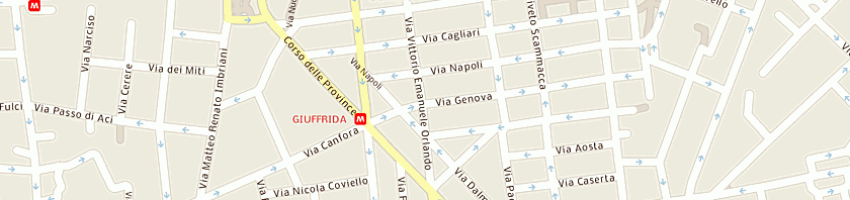 Mappa della impresa comune di trappeto a TRAPPETO