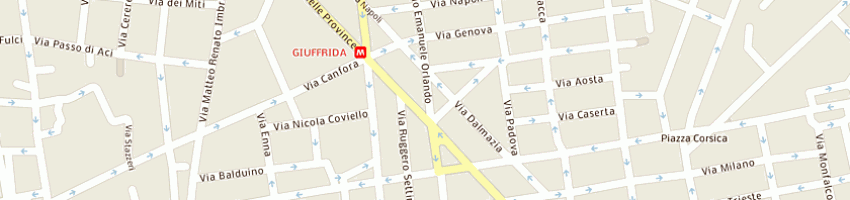 Mappa della impresa mail express di triolo anna a CATANIA