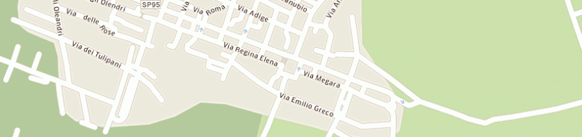 Mappa della impresa grasso silvana a MELILLI