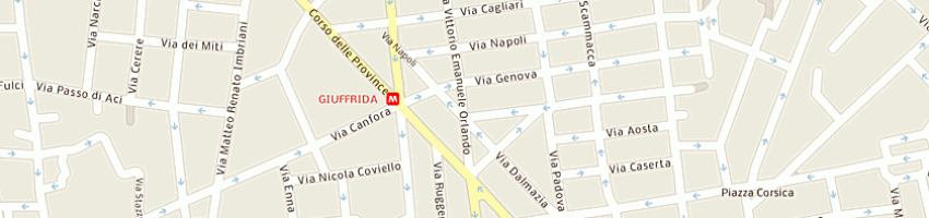 Mappa della impresa coffeeweb a CATANIA