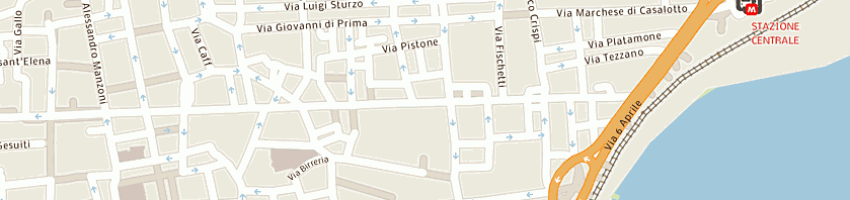 Mappa della impresa l'uniforme di narcisi carlo e csnc a CATANIA