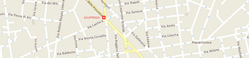 Mappa della impresa sciuto mario a CATANIA
