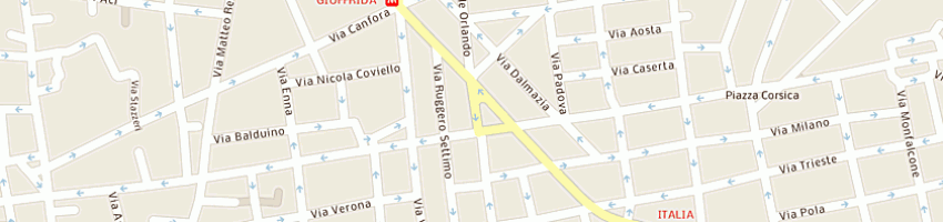 Mappa della impresa neri francesco a CATANIA