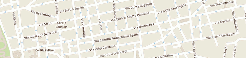 Mappa della impresa borgese salvatore a CATANIA