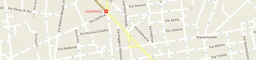 Mappa della impresa 3 esse srl a CATANIA