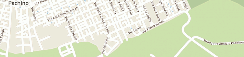 Mappa della impresa savarino dr luigi a PACHINO