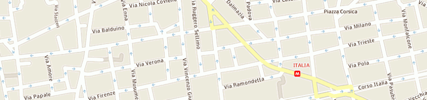 Mappa della impresa centro aria compressa snc di biondi antonino e demelio riccardo a CATANIA