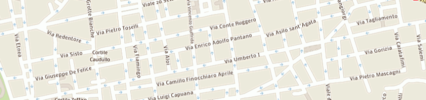 Mappa della impresa pistorio sciuti salvatore e aurelio a CATANIA