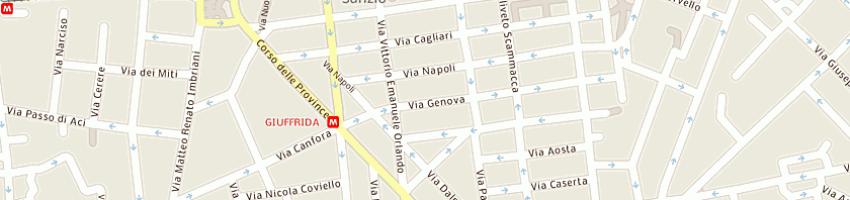 Mappa della impresa formaggio francesco a CATANIA