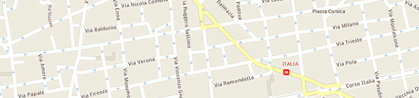 Mappa della impresa longo valerio a CATANIA