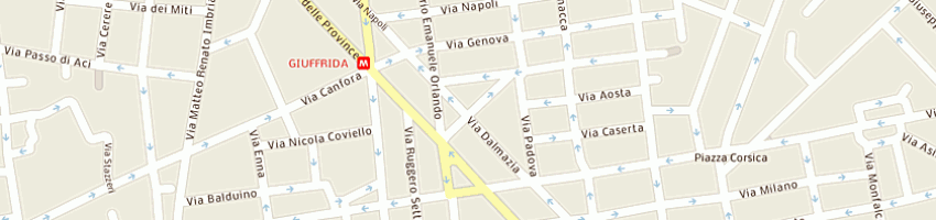Mappa della impresa bosco isabella a CATANIA