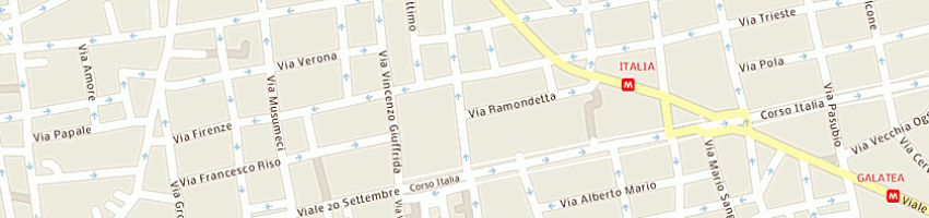 Mappa della impresa formaggi per passione di licciardello filippo a CATANIA