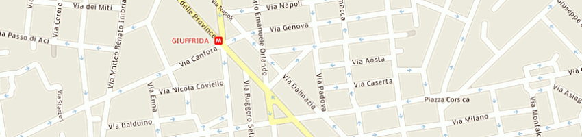 Mappa della impresa dolce idea di zappala' gaetano a CATANIA