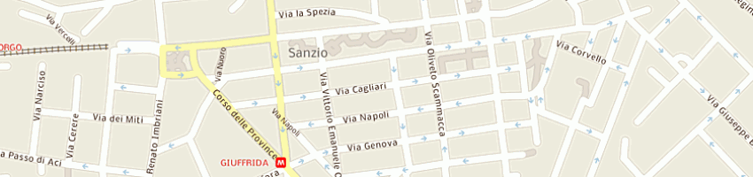 Mappa della impresa super clean di rathnayaka mudiyanselage wimal keerthi a CATANIA