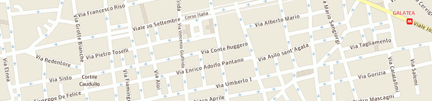 Mappa della impresa rogi sas di celano salvatore e c a CATANIA