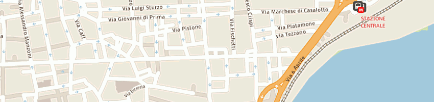Mappa della impresa floresta attilio e figli (snc) a CATANIA