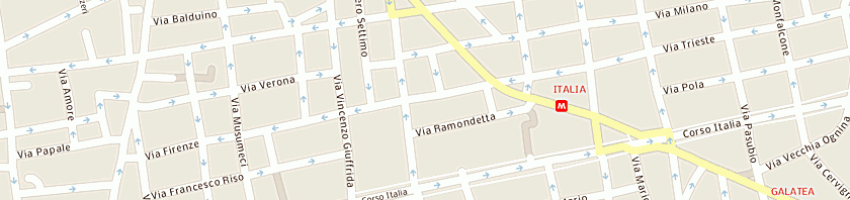 Mappa della impresa condorelli anna laura a CATANIA