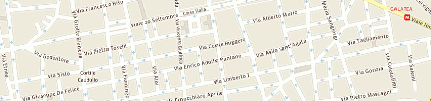 Mappa della impresa raimondo luca a CATANIA