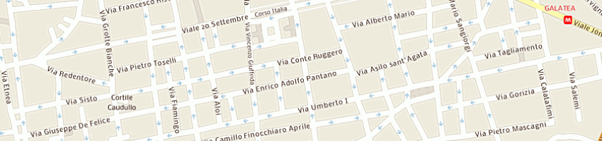 Mappa della impresa ambasciata della repubblica di sri lanka a CATANIA