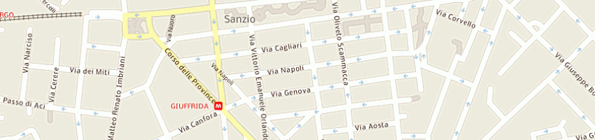 Mappa della impresa caruso carmelo maria a CATANIA