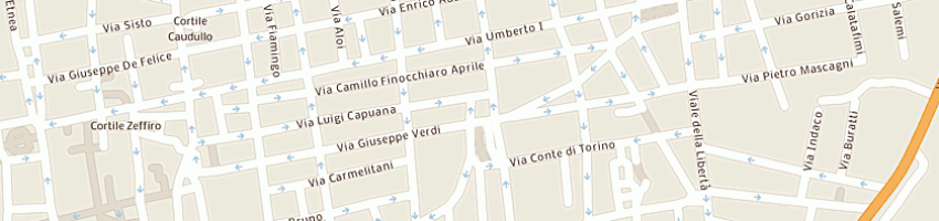 Mappa della impresa palermo carmela a CATANIA