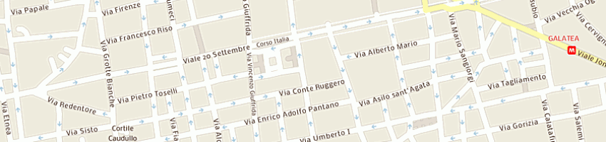 Mappa della impresa for man di vassallo andrea orazio e c sas a CATANIA