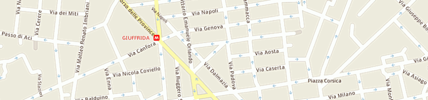 Mappa della impresa torrisi francesca a CATANIA