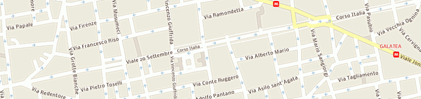Mappa della impresa ditta sapo' di cassari giacomo a CATANIA