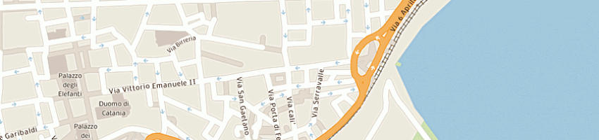 Mappa della impresa studio omega srl a CATANIA