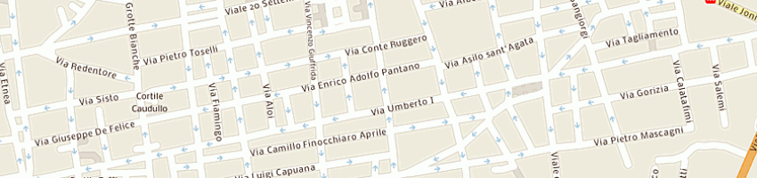 Mappa della impresa il pentagono di mannino santo a CATANIA