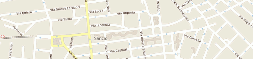 Mappa della impresa med service srl a CATANIA