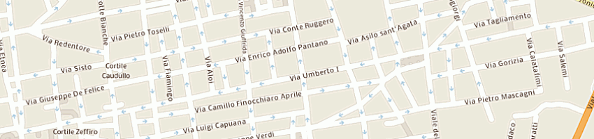 Mappa della impresa sirio viaggi sas di mazza giuseppe e c a CATANIA