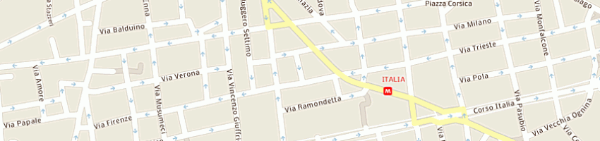 Mappa della impresa magima di marchi maurizio a CATANIA