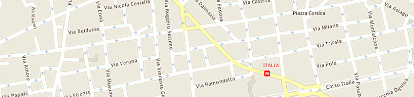 Mappa della impresa graziani filippo a CATANIA