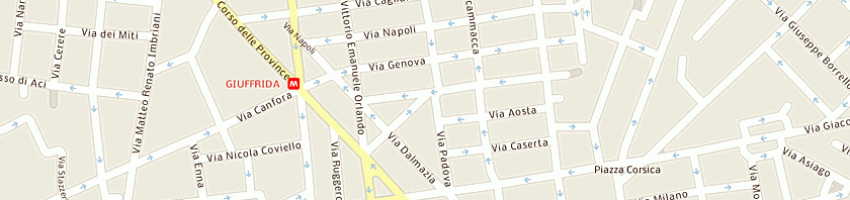 Mappa della impresa puglisi antonino a CATANIA
